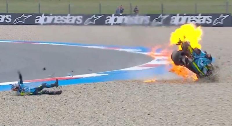 MotoGP: Hatalmas bukások és Quartararo-elsőség pénteken Assenben (videók!) - Formula