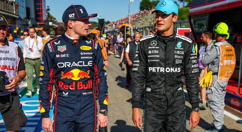 Russell: Verstappennel is tárgyal a Mercedes - Vezess