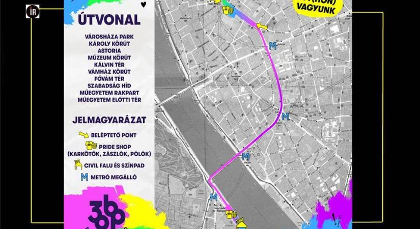 Szombaton közlekedne Budapesten? – A Pride miatt sok útvonal ‘borul’ - Városi Kurír