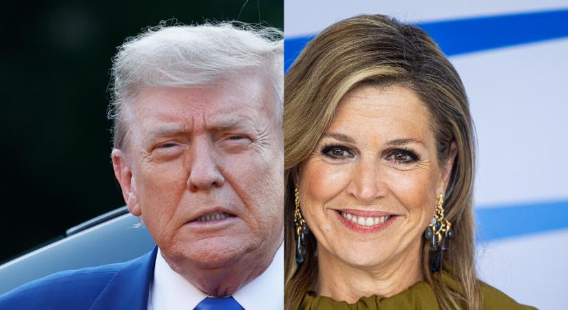 Csúnyán kigúnyolta Donald Trumpot a holland királyné - Velvet