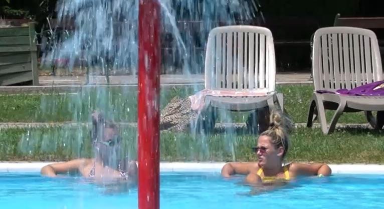 Ismét megnyitott a miskolctapolcai barlangfürdő külső része  videó - HírTV
