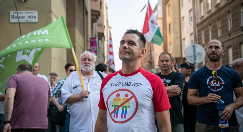 Novák Előd szerint a Fidesz hülyét csinált magából, a Mi Hazánk Mozgalom lezárja a Szabadság hidat a Budapest Pride elől - Népszava