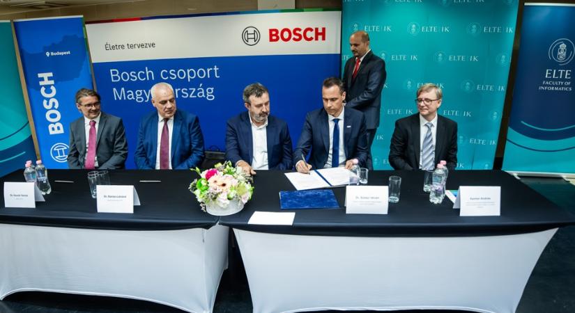 ELTE-Bosch: együtt írják a hazai AI jövőjét