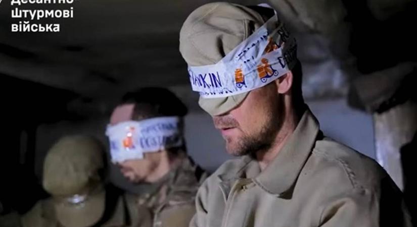Az ukrán fegyveres erők 15 orosz katonát ejtettek foglyul Szumi megyében