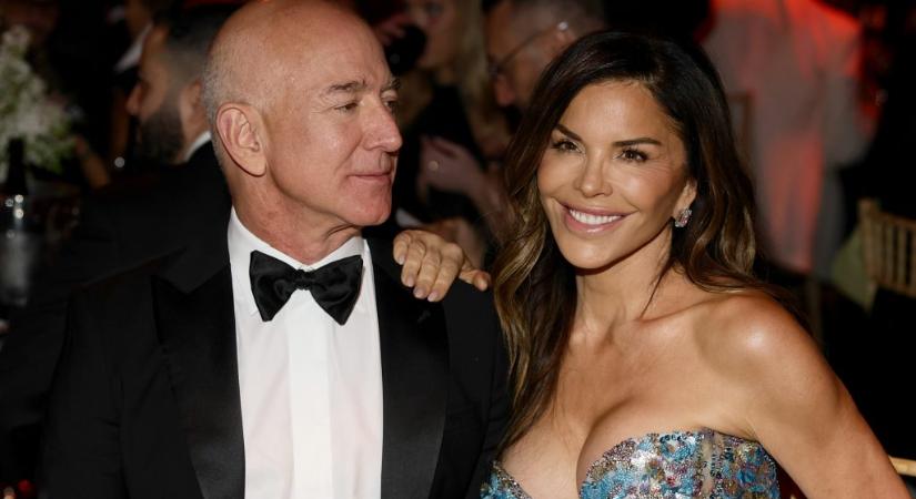 Megérkezett az első fotó Jeff Bezos és Lauren Sánchez esküvőjéről