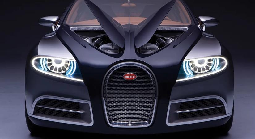 Elkaszált luxusálom: meglestük a Bugatti elképesztő 4 személyes hiperautóját – fotógaléria