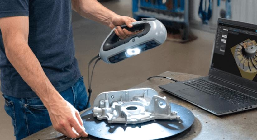 A Creaform és a HP partnerségre lépett a HP DesignScan kézi 3D lézerszkenner bevezetésére