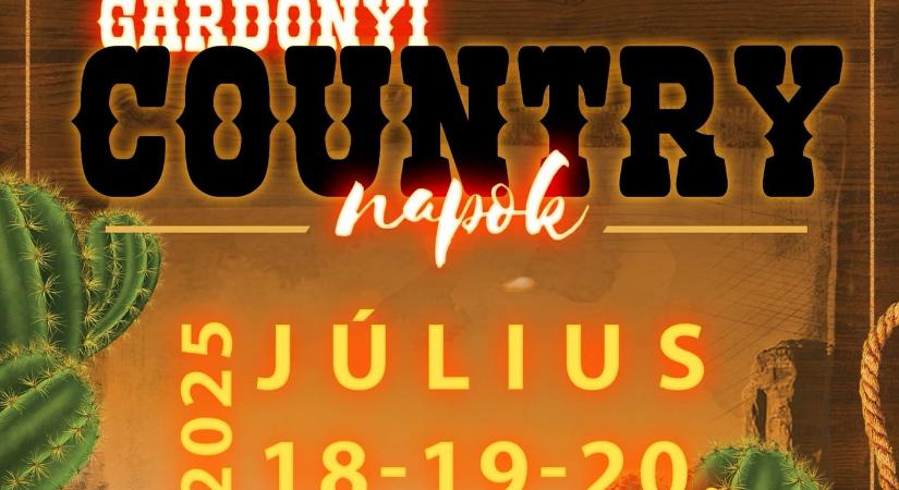 Country Napok 2025 Gárdony