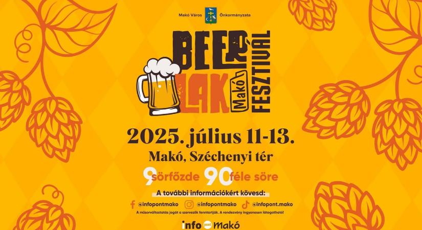 BEERlak Makó Sörfesztivál 2025