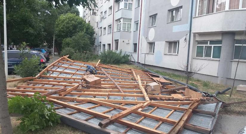 Pusztított a vihar, a légiközlekedést is megzavarta