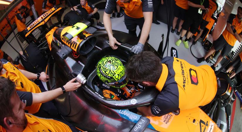 Így próbált megoldást találni Norris problémáira a McLaren