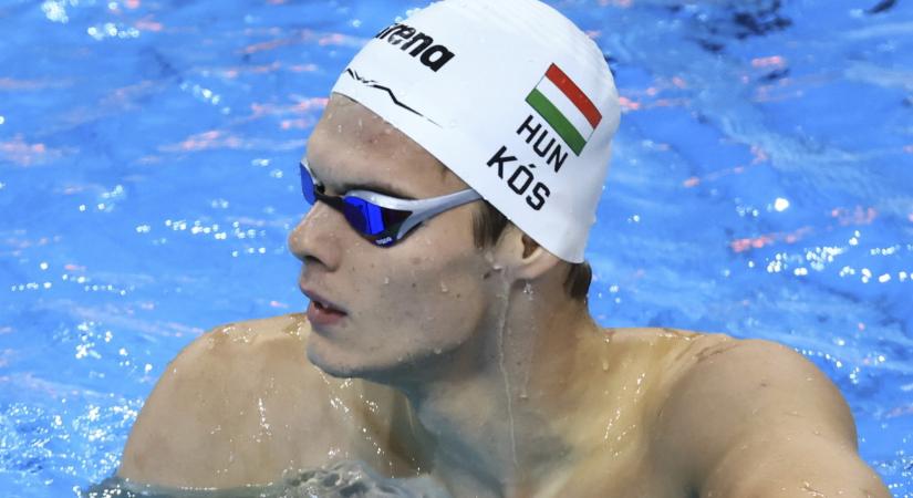 Kós Hubert 200 pillangón és 100 háton is győzött Indianapolisban