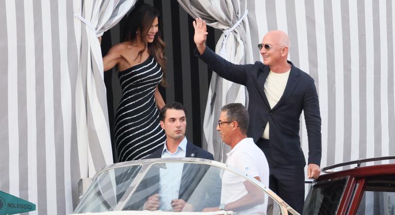 Sophia Loren filmje ihlette Lauren Sanchez Bezos olasz divatház tervezte esküvői ruháját