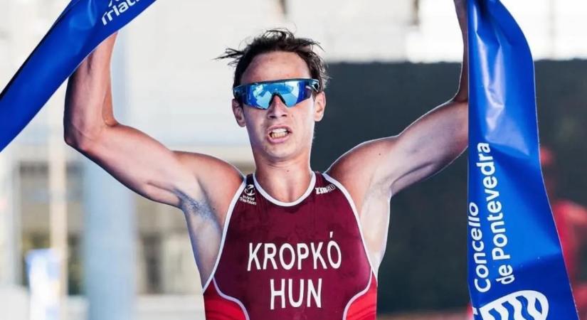 Kropkó Márton aquatlon-világbajnok lett