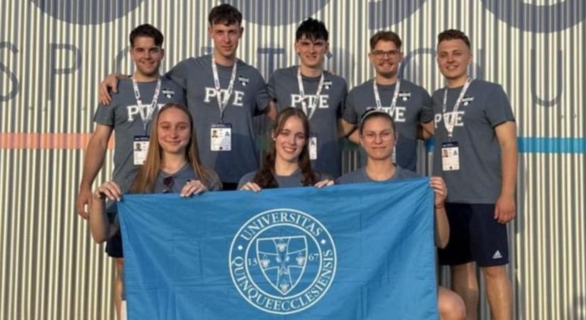 Remekül szerepeltek az Eb-n a PTE versenyzői