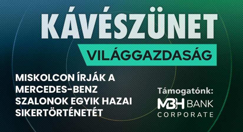 Miskolcon írják a Mercedes-Benz-szalonok egyik hazai sikertörténetét