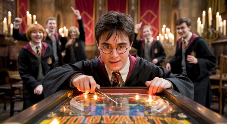 Ilyen menő Harry Potter-es flippert még biztosan nem láttál