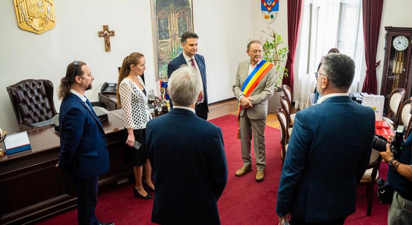 Vásárhelyi testvérvárosi látogatás Tordán