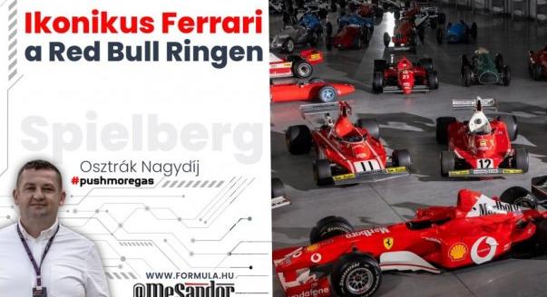 Ikonikus Ferrari a Red Bull Ringen