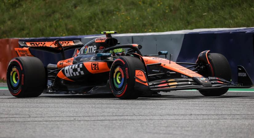A McLaren párosa uralta a harmadik szabadedzést is Spielbergben