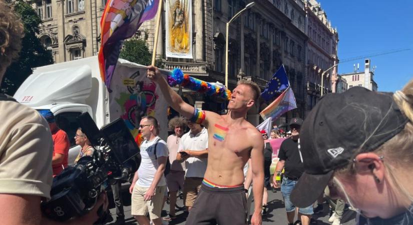 A nap képe: a Pride-felvonulás bevette Budapestet