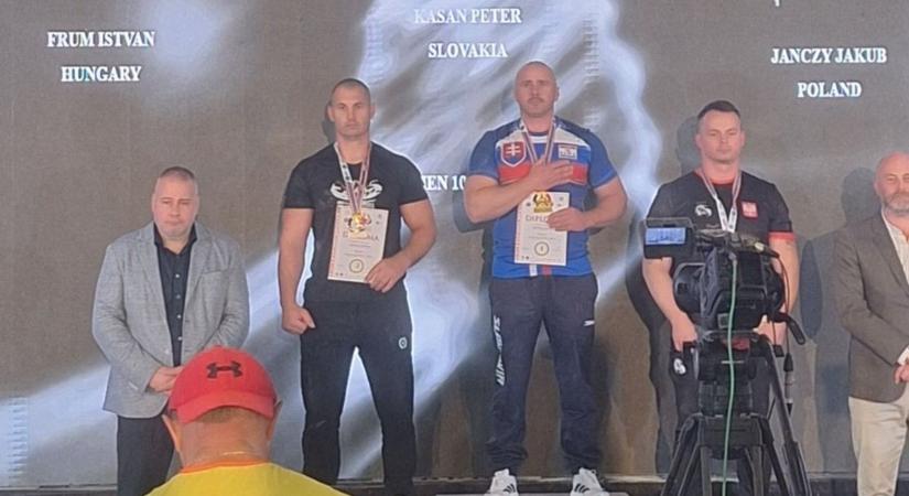 Európa-bajnoki dobogón a bakonyszentiváni polgármester