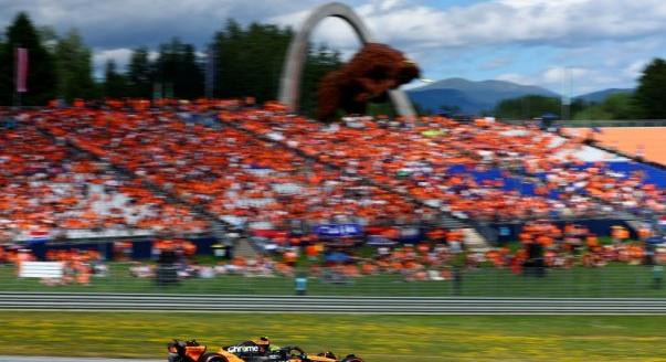 F1-es Osztrák Nagydíj – az időmérő végeredménye