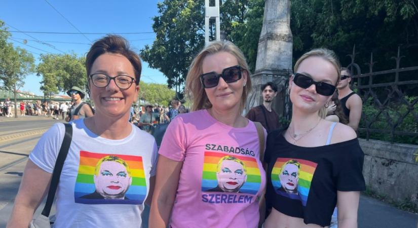 Százezres tömeg a budapesti Pride-on – így vonult fel a főváros