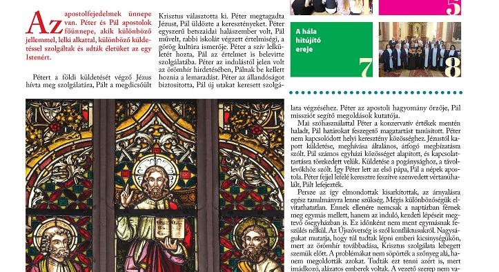 Ízelítő a Remény katolikus hetilap 26. számából