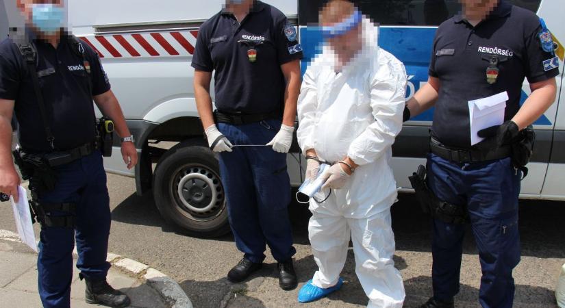 Ő nem a legújabb magyar asztronauta, hanem a szabolcsiak legújabb bűnözőfogása