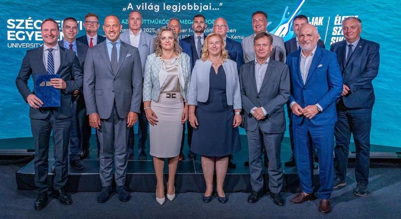 Sport, gazdaság, fenntarthatóság: térségi fejlesztéseket szorgalmaz partnereivel a Széchenyi Egyetem - képek