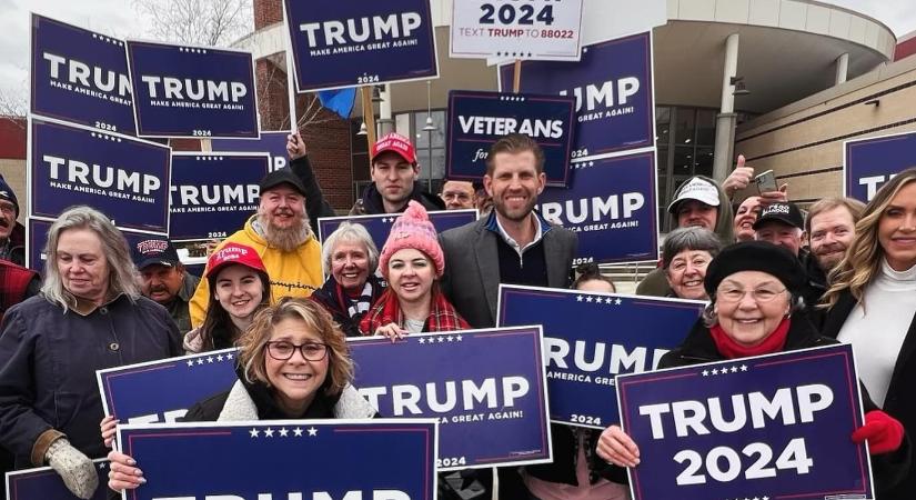 Eric Trump apja nyomdokaiba lépne?