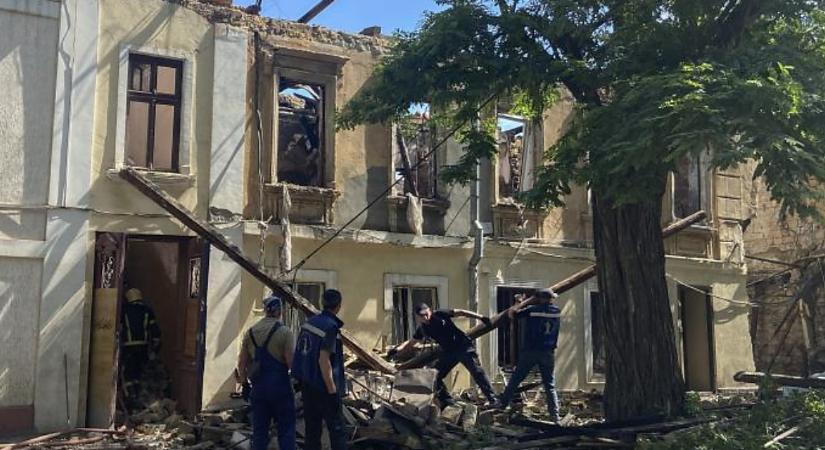 Gyerekek is megsérültek az orosz támadás során