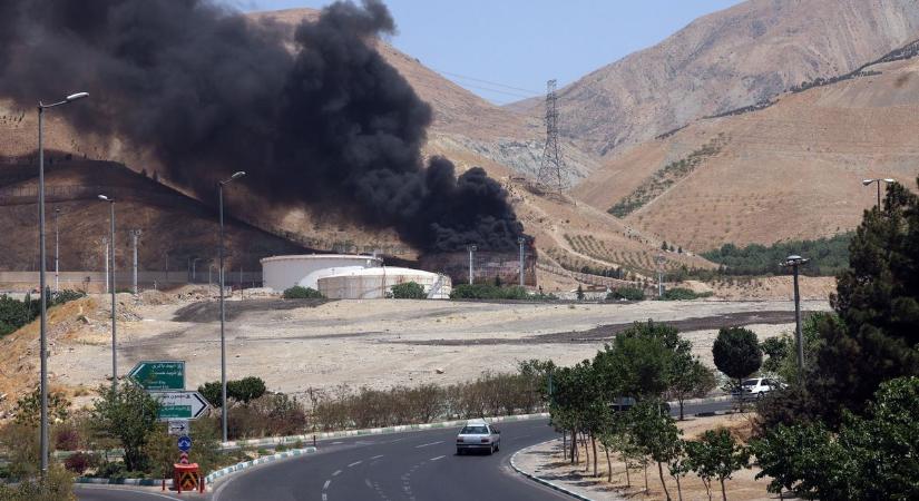 Izrael célba vette Irán olajiparát (videó)