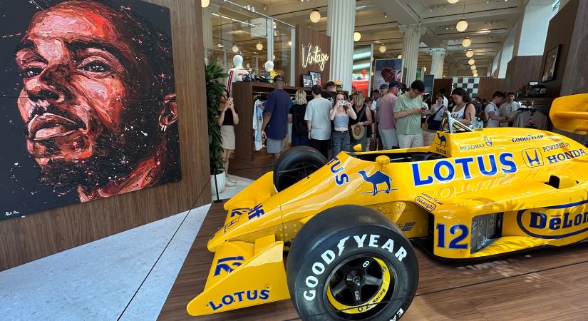 Luxusbutikot nyitott az F1, megnéztük élőben
