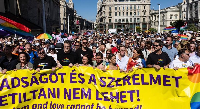 Külföldi liberálisok, kommunisták és Magyarországot gyűlölők: mind ott voltak a Pride-on