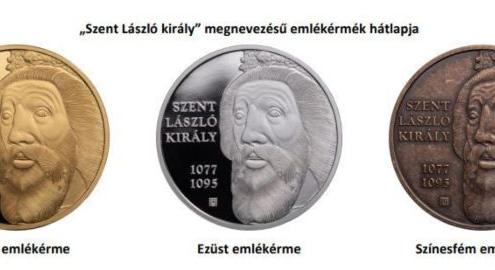 Szent László királynak állít emléket a jegybank új érméje