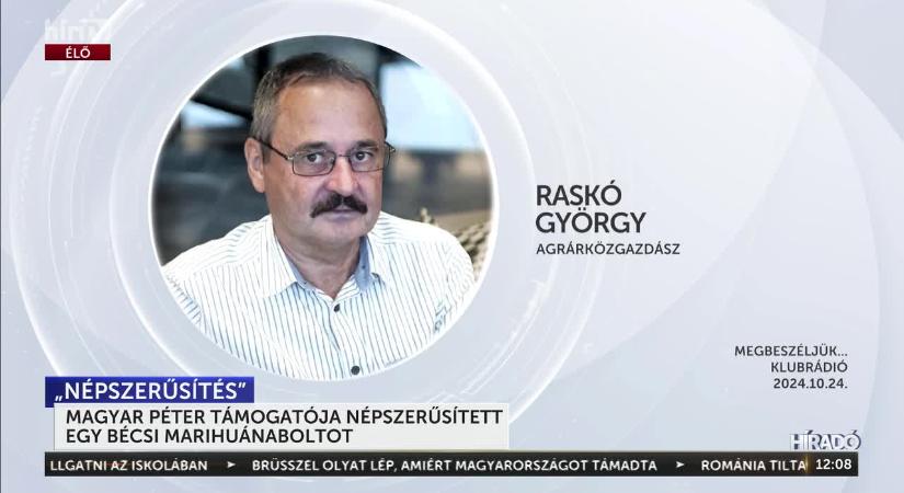 A könnyűdrogok legalizálását népszerűsítette a közösségi oldalán Magyar Péter támogatója  videó