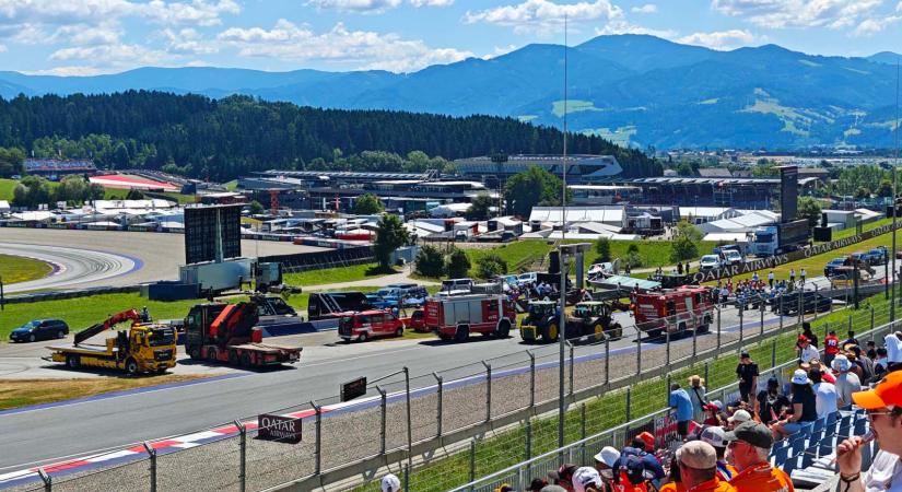 Bizarr incidens az F1-es Osztrák Nagydíj versenynapján