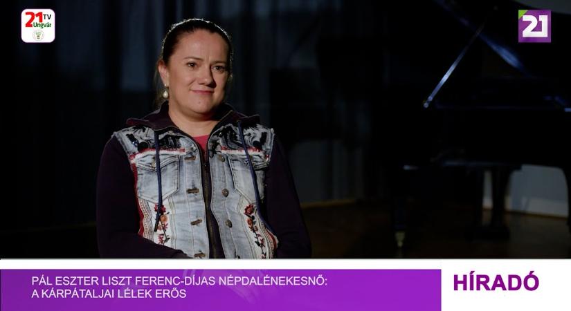 Pál Eszter Liszt Ferenc-díjas népdalénekesnő: a kárpátaljai lélek erős (videó)