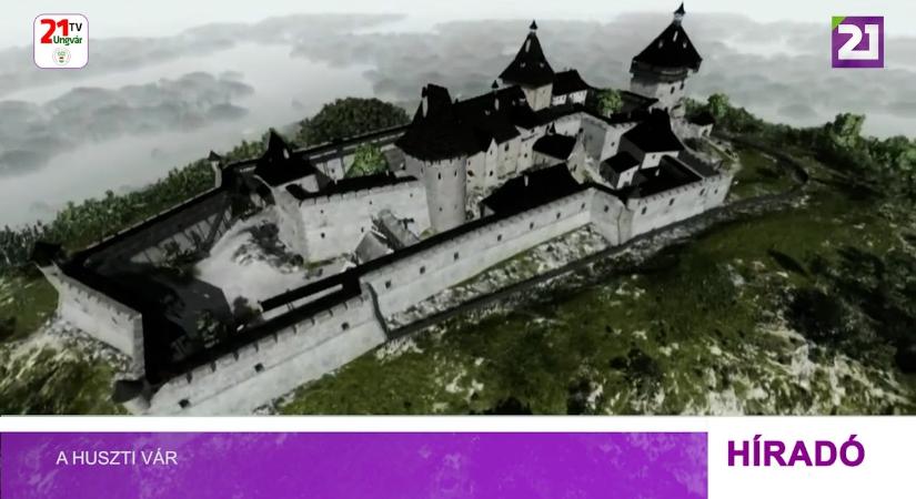 A huszti vár (videó)