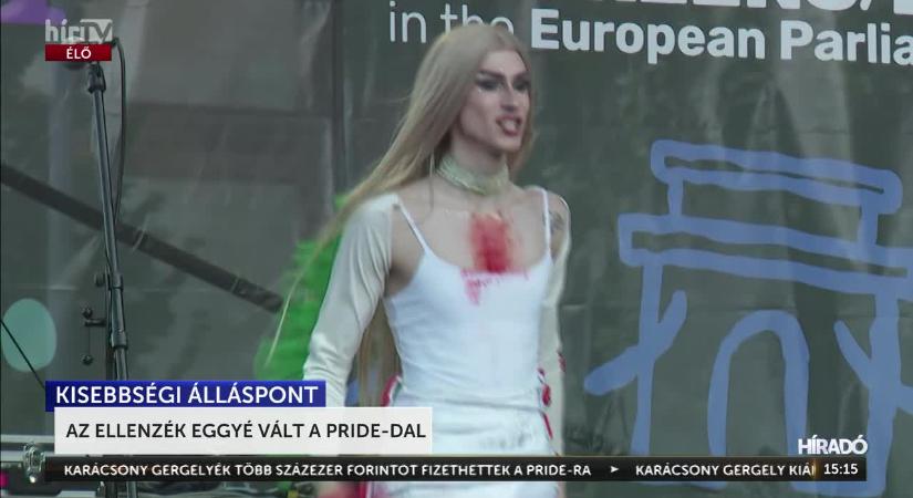 Az idei pride sem volt mentes a botrányos megjelenésektől  videó