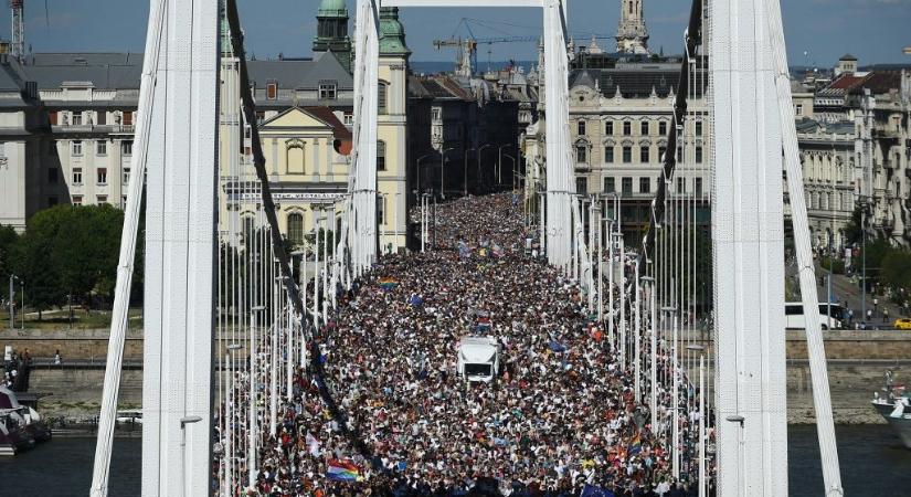 A BRFK nem akar „becslésekbe bocsátkozni” arról, hogy hányan vehettek részt a Pride-on