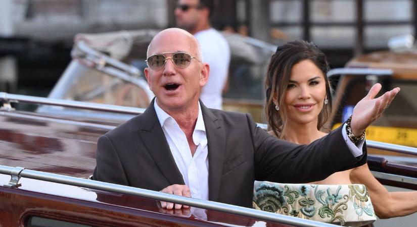 Jeff Bezos esküvőjén talált egymásra a két világsztár