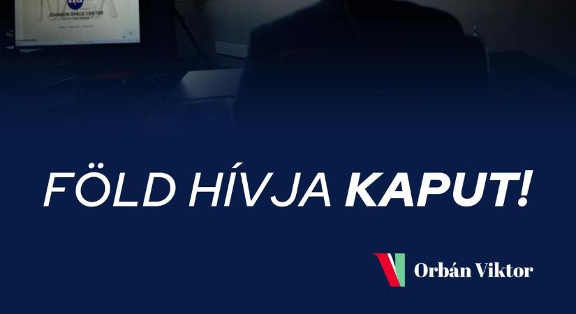 Orbán Viktor: holnap reggel felrepülnék az űrbe