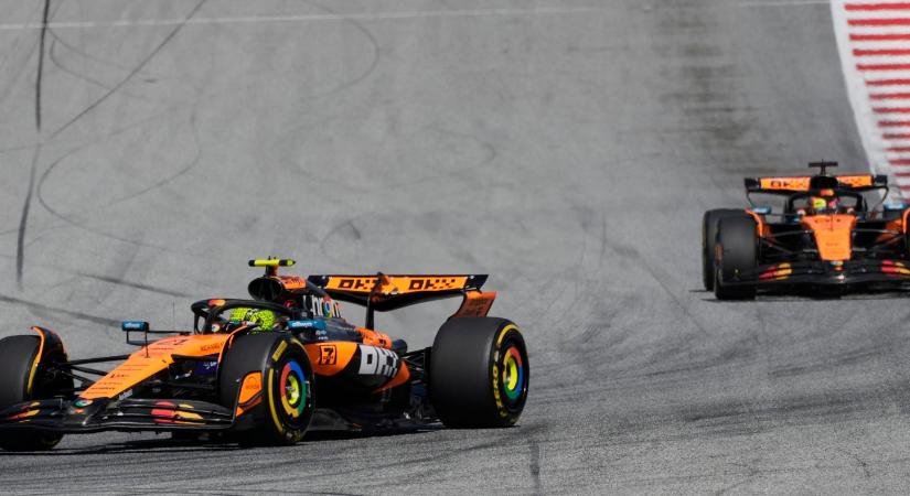 Verstappen az első körben kiesett – Norris nyerte a Forma–1-es Osztrák Nagydíjat