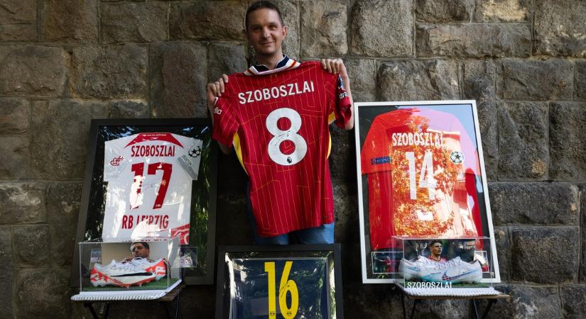 Megtaláltuk Szoboszlai Dominik legfanatikusabb rajongóját: Norbert még a Liverpool-focista babavárós mezét is megvásárolta