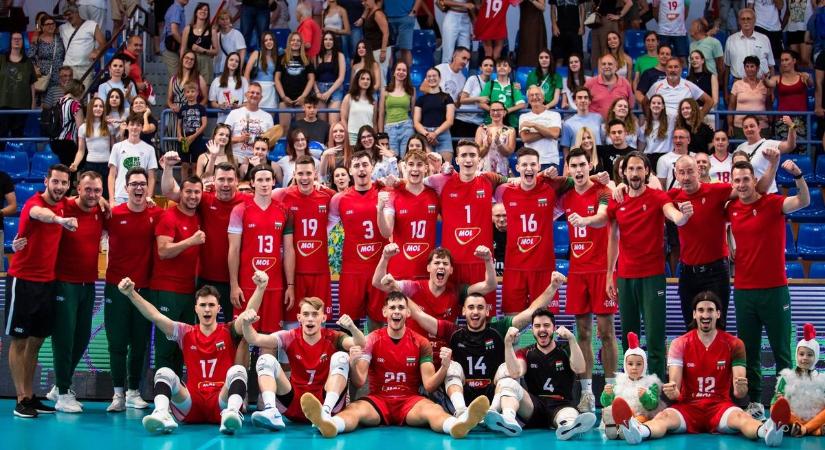 Parázs csatában jutott az Ezüst Európa Liga döntőjébe a férfi röplabda-válogatott