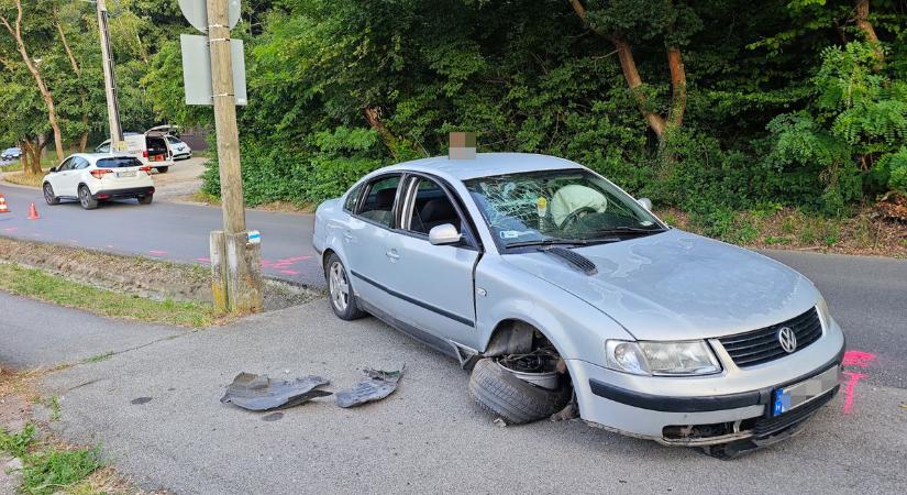 A mentőkre is szükség volt a szombathelyi balesetnél - helyszíni fotók