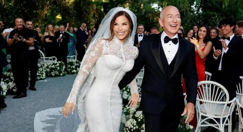 A vendégek vagyona több, mint a dán GDP: multimilliárdosok parádéja volt Jeff Bezos esküvője